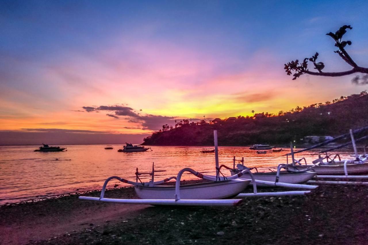 Sunrise Cafe Bungalows Amed Buitenkant foto